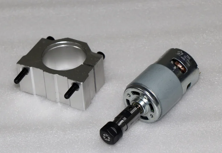 ER11 Collet Chuck 45mm Clamp Gear Motor For Engraving Machine Lathe Large Torque 795 DC Motor 12V-36V 12000RPM CNC Spindle Motor
ER11 Collet Chuck 45mm Clamp Gear Motor For Engraving Machine Lathe Large Torque 795 DC Motor 12V-36V 12000RPM CNC Spindle Motor