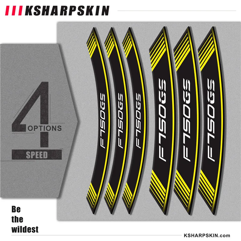 Motorcycle sticker stripe personality wheel stickers creative reflective decorative tires for BMW F750GS
Motorcycle sticker stripe personality wheel stickers creative reflective decorative tires for BMW F750GS