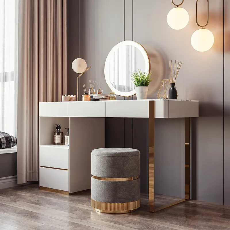 dressing table bedroom modern simple solid wood Princess dressing table rock plate dressing table
dressing table bedroom modern simple solid wood Princess dressing table rock plate dressing table