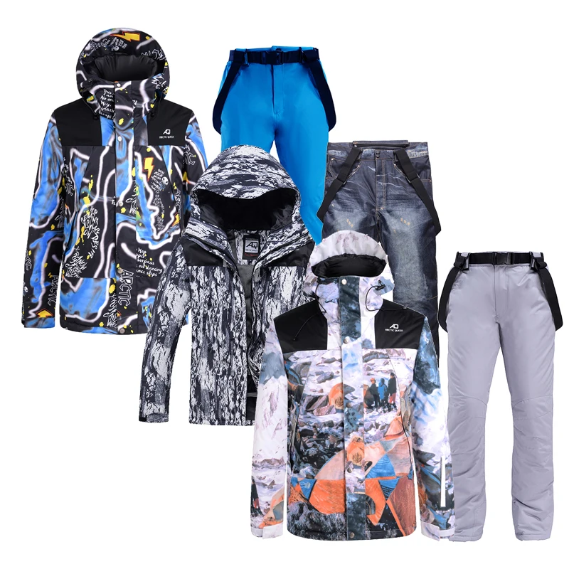 -30 Jacket + Strap Pant Ice Snow Suit Outdoor Clothing Snowboarding Set Waterproof Winter Costume Ski Wear For Women's and Men's
-30 Jacket + Strap Pant Ice Snow Suit Outdoor Clothing Snowboarding Set Waterproof Winter Costume Ski Wear For Women's and Men's