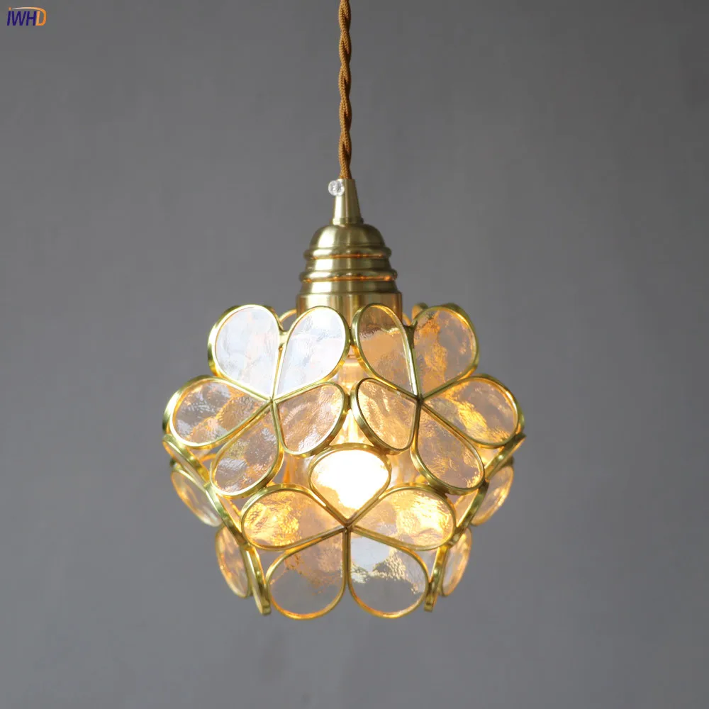 IWHD Creative Glass Flower Pendant Lights LED Lamp Nordic Hanglamp For Bar Bedroom Living Room Decoration Luminaire Suspension
IWHD Creative Glass Flower Pendant Lights LED Lamp Nordic Hanglamp For Bar Bedroom Living Room Decoration Luminaire Suspension