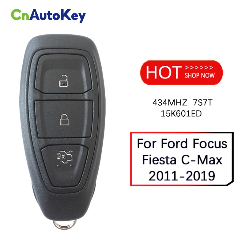 CN018042 For 2011-2019 Ford Focus Fiesta C-Max Key Fob 4D63 Chip 3 Button Key FCC KR55WK48801 Smart Key Remote
CN018042 For 2011-2019 Ford Focus Fiesta C-Max Key Fob 4D63 Chip 3 Button Key FCC KR55WK48801 Smart Key Remote