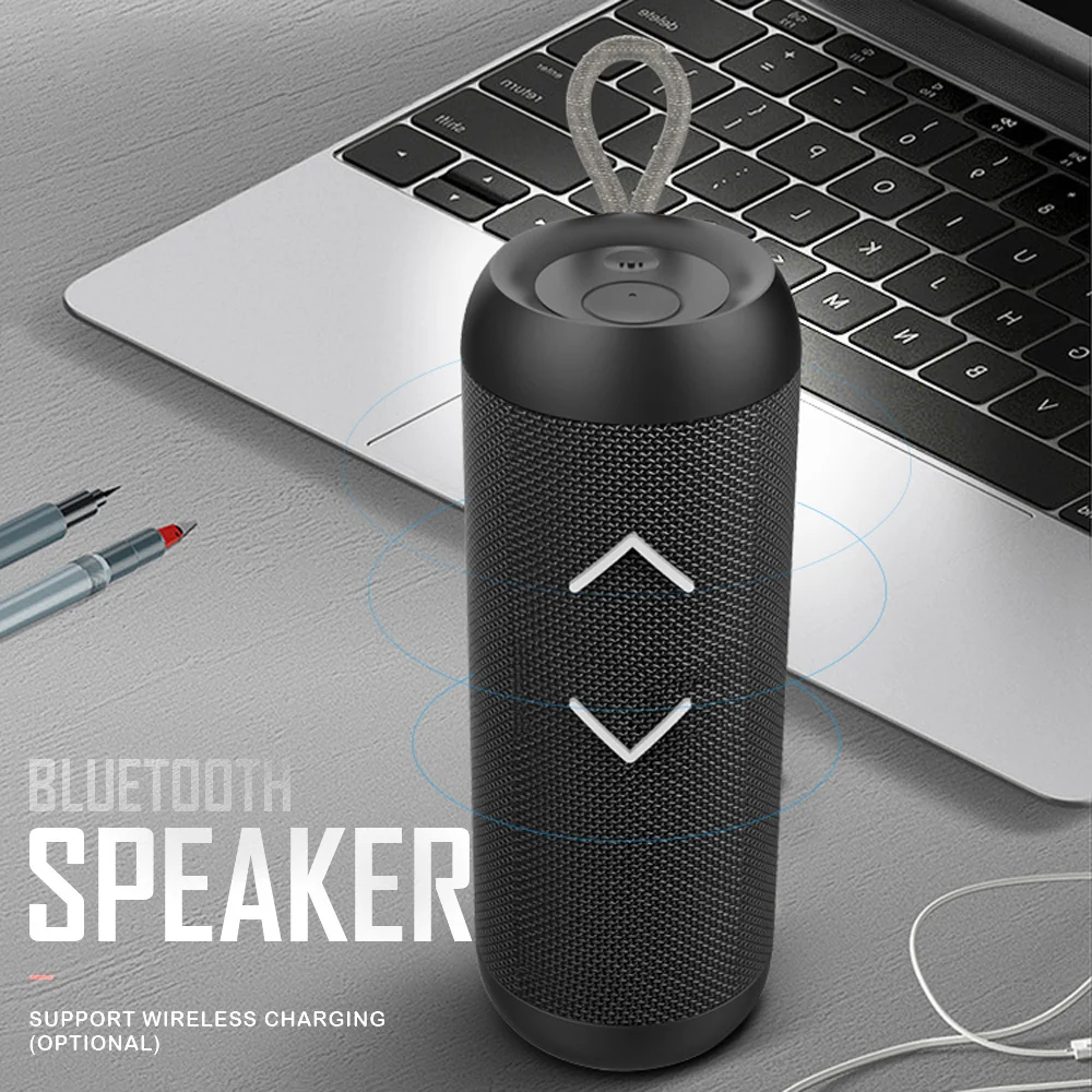 Wireless Charging Fabric Bluetooth Speaker portable Waterproof TWS Stereo Cylindrical Sound Box For Music
Wireless Charging Fabric Bluetooth Speaker portable Waterproof TWS Stereo Cylindrical Sound Box For Music