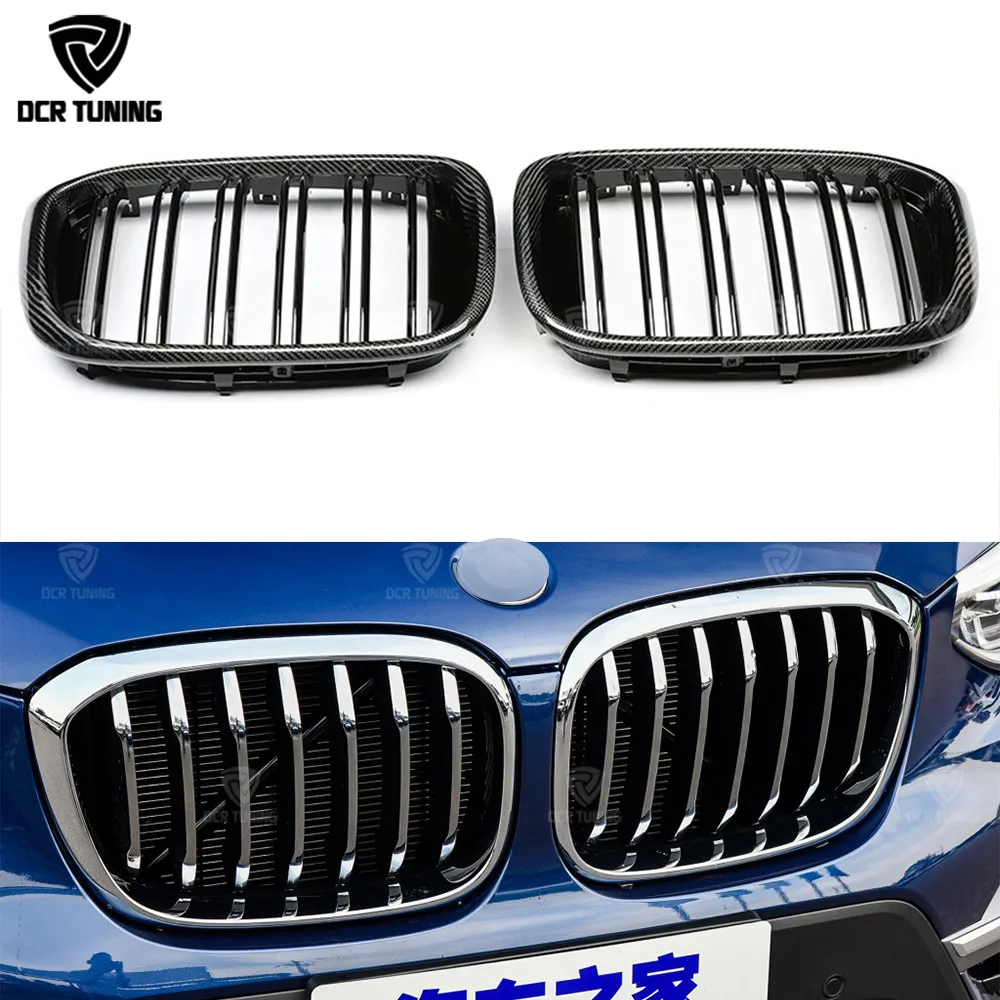 Передняя решетка из АБС-пластика с двумя ремнями для BMW X Series X4 G02 X3 G01 2018-UP, три цвета, M Look, передняя решетка из углеродного волокна
Передняя решетка из АБС-пластика с двумя ремнями для BMW X Series X4 G02 X3 G01 2018-UP, три цвета, M Look, передняя решетка из углеродного волокна