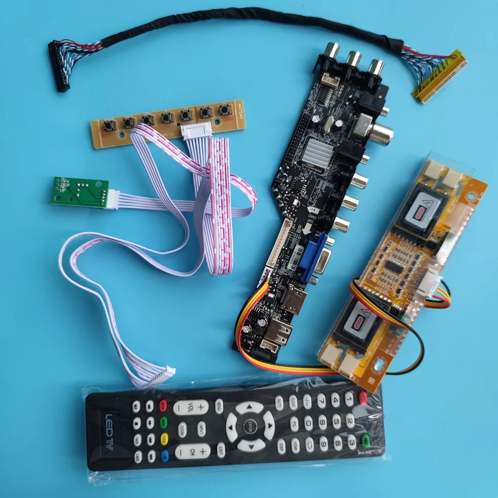 Kit For MT190AW01 1440x900 AV DVB-T 4 CCFL Panel Screen HDMI-compatible USB VGA Digital TV Controller Board Driver Remote LCD
Kit For MT190AW01 1440x900 AV DVB-T 4 CCFL Panel Screen HDMI-compatible USB VGA Digital TV Controller Board Driver Remote LCD