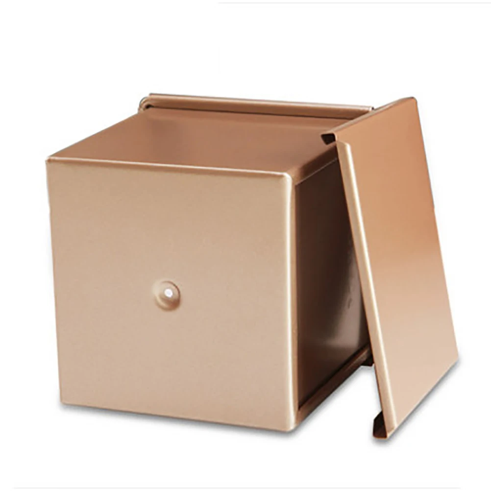 1 Pcs Toast Box Non-stick Toast Baking Box Bread Pan with Lid Bread Baking Mold Pastry Tool
1 Pcs Toast Box Non-stick Toast Baking Box Bread Pan with Lid Bread Baking Mold Pastry Tool
