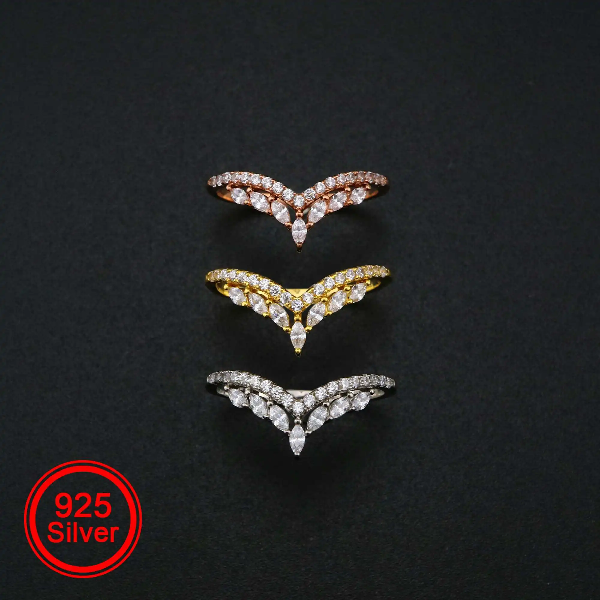 Rose Gold Plated Solid 925 Sterling Silver DIY Adjustable Stackable Ring 1294199
Rose Gold Plated Solid 925 Sterling Silver DIY Adjustable Stackable Ring 1294199