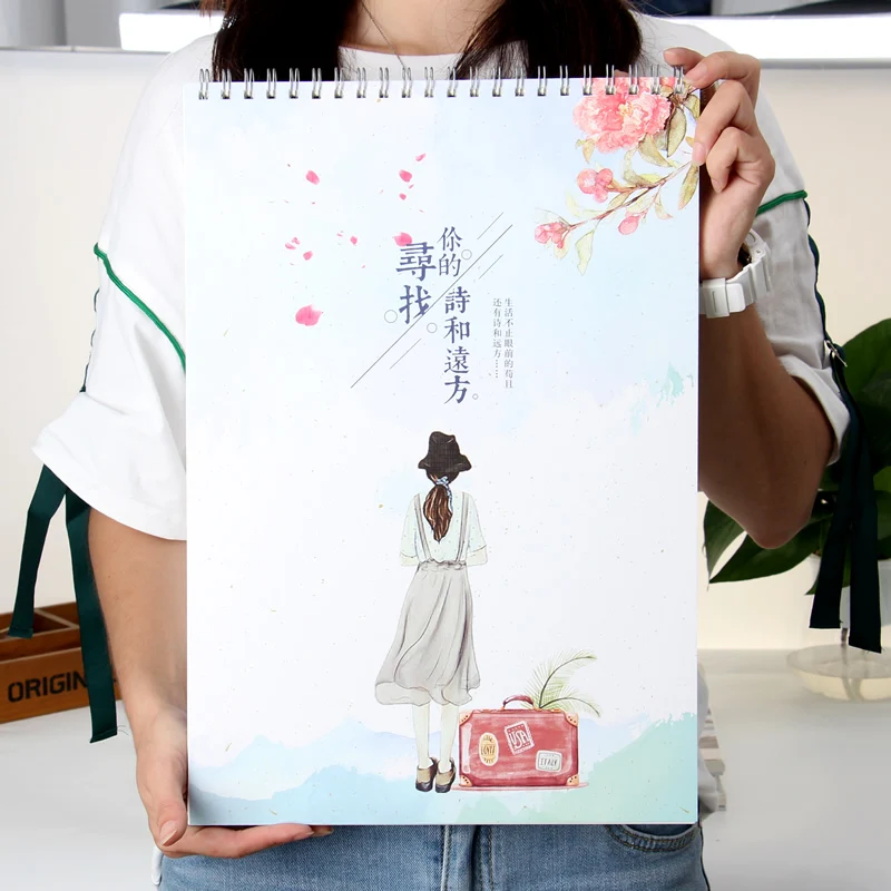 29*42cm Vintage Graffiti A3 Sketch Book Drawing Papers Art Painting Template Sketchbook Students Stationery Gift Art supplies
29*42cm Vintage Graffiti A3 Sketch Book Drawing Papers Art Painting Template Sketchbook Students Stationery Gift Art supplies
