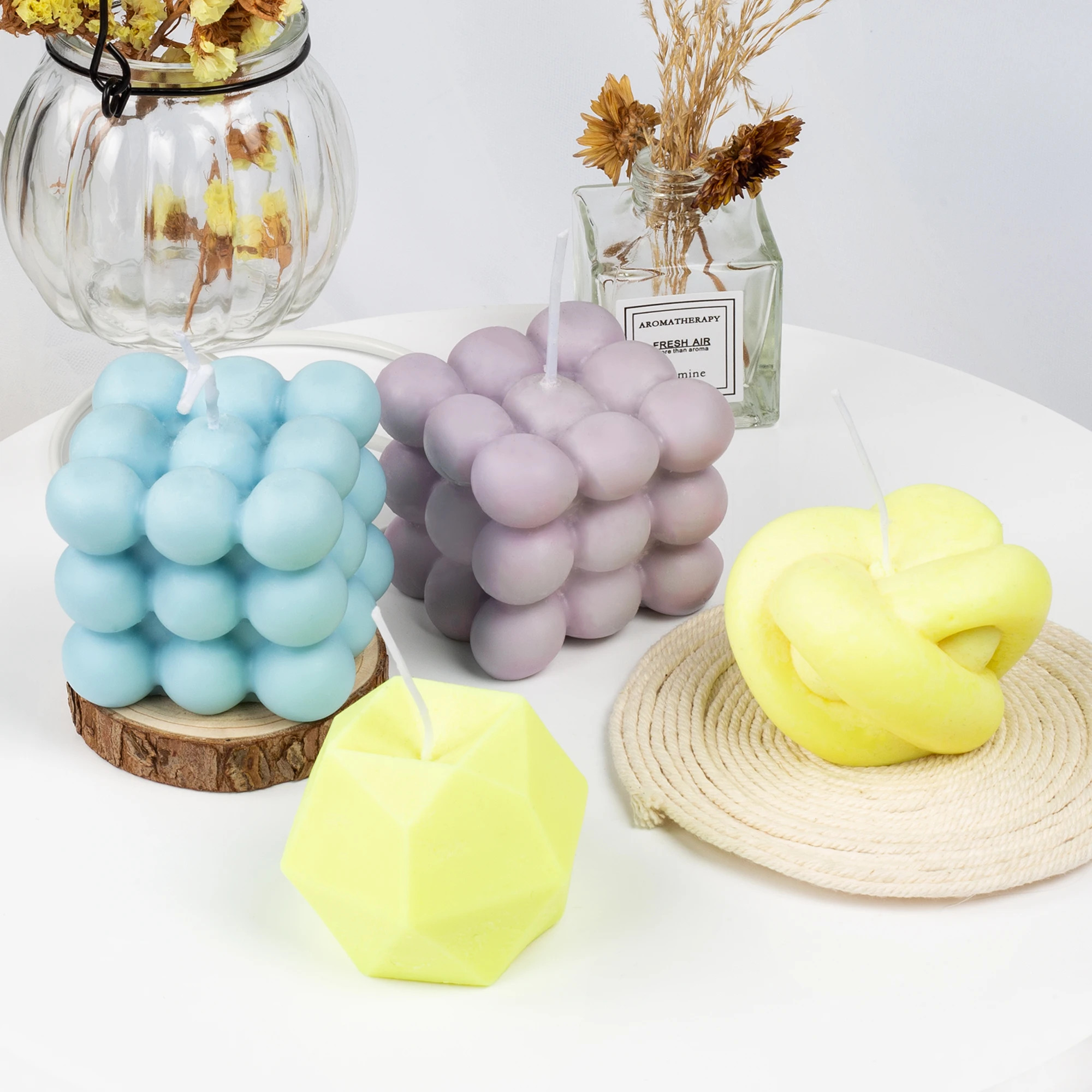 3 Plece/Sets Silicone Candle Mold Crystal Square Aromatherapy Decorating 3D Stereo DIY Hndmade Grafts Supplies Baking Chocolate
3 Plece/Sets Silicone Candle Mold Crystal Square Aromatherapy Decorating 3D Stereo DIY Hndmade Grafts Supplies Baking Chocolate
