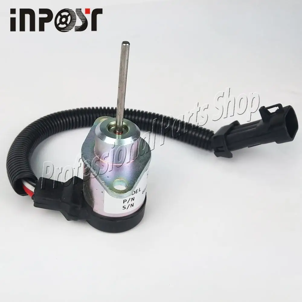 New Stop Solenoid 12v 1503ES-12A5UC4S For Kubota Bobcat S185 skid steer 6691498
New Stop Solenoid 12v 1503ES-12A5UC4S For Kubota Bobcat S185 skid steer 6691498