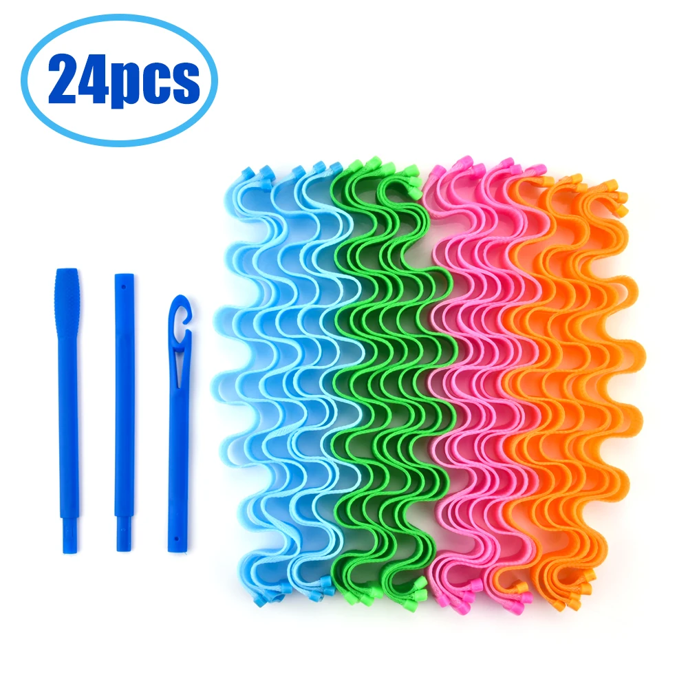 Harmless Soft Hair Curlers Heatless DIY Magic Wave Curls Rollers Hair Accessories Curling Perm Bar Without Heat For Hair Tools
Harmless Soft Hair Curlers Heatless DIY Magic Wave Curls Rollers Hair Accessories Curling Perm Bar Without Heat For Hair Tools