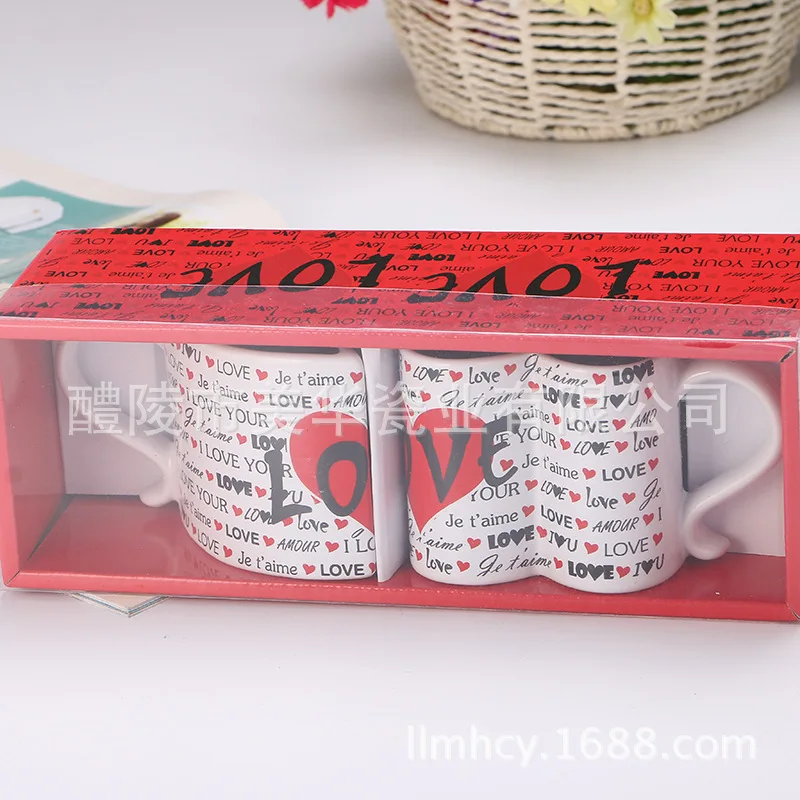 Ceramic Lovers Cup Creative Ceramic Pair Cup Gift Mug Heart Mug Valentine's Day Gift
Ceramic Lovers Cup Creative Ceramic Pair Cup Gift Mug Heart Mug Valentine's Day Gift