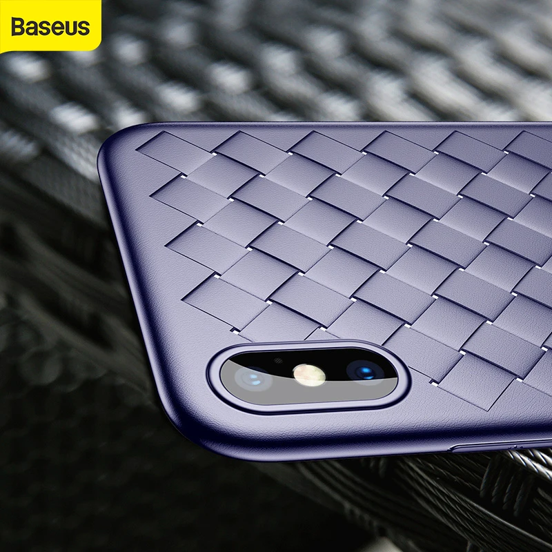 Baseus Weaveing Case for iPhone X Ultra Thin Case Phone Case Grid Thin Soft BV luxury Smooth Matte cover for iPhone X Cases
Baseus Weaveing Case for iPhone X Ultra Thin Case Phone Case Grid Thin Soft BV luxury Smooth Matte cover for iPhone X Cases