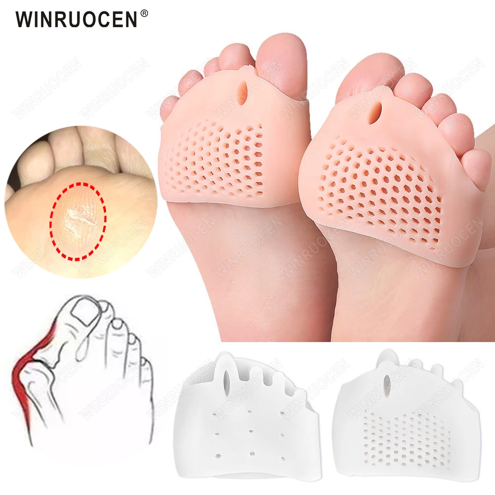 Silicone Toe Separator Hallux Valgus Forefoot Pad Pain Relief Bunions Corns Blisters Orthopedic Gel Corrector Foot Care
Silicone Toe Separator Hallux Valgus Forefoot Pad Pain Relief Bunions Corns Blisters Orthopedic Gel Corrector Foot Care
