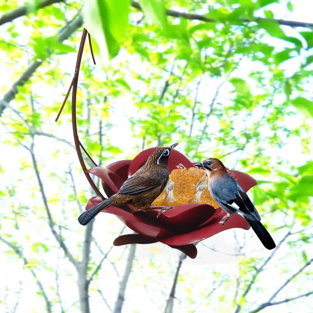 Bird Feeder Coneflower Shape Vintage Style Anti-corrosion Iron Red Hanging Garden Supplies Outdoor Hummingbird Food Dispenser
Bird Feeder Coneflower Shape Vintage Style Anti-corrosion Iron Red Hanging Garden Supplies Outdoor Hummingbird Food Dispenser