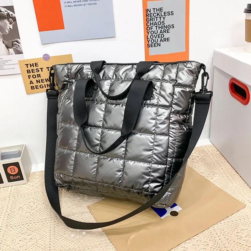 2023 Winter Women's Space Cotton Totes Casual Bags Ladies Handbag Shoulder Pads Female Shoulder Crossbody Bags Bolsas Sac A main
2023 Winter Women's Space Cotton Totes Casual Bags Ladies Handbag Shoulder Pads Female Shoulder Crossbody Bags Bolsas Sac A main