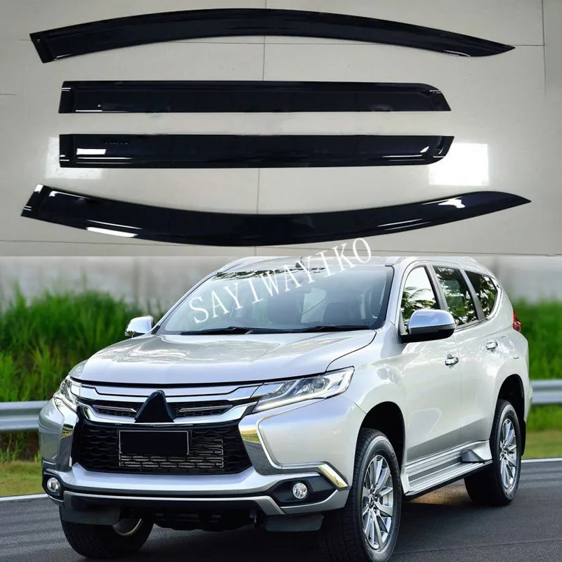 For Mitsubishi Pajero Montero Shogun Sport 2016 2017 2018 Window Visor Rain Sun Shield Guard Deflector Trim 4pcs Car Styling
For Mitsubishi Pajero Montero Shogun Sport 2016 2017 2018 Window Visor Rain Sun Shield Guard Deflector Trim 4pcs Car Styling