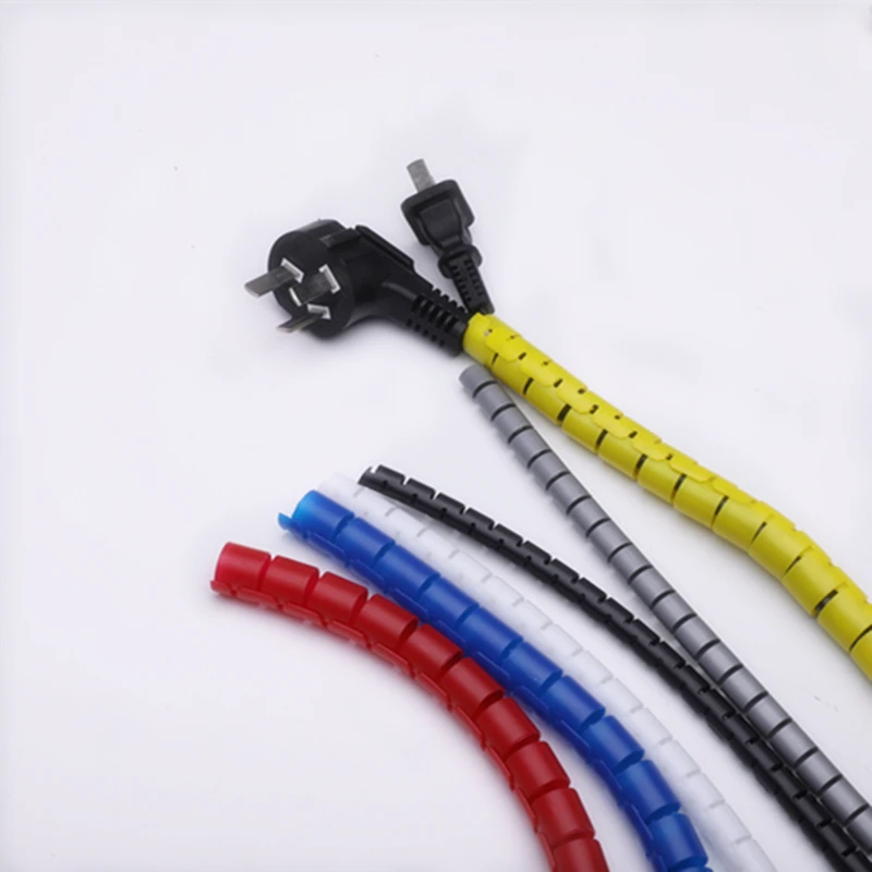 1Meter 3FT Cable Wire Wrap Organizer Spiral Tube Cable Winder Cord Protector Flexible Management Wire Storage Pipe
1Meter 3FT Cable Wire Wrap Organizer Spiral Tube Cable Winder Cord Protector Flexible Management Wire Storage Pipe