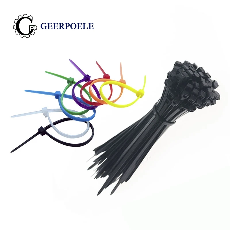 1000 pcs/lot 8 Color 3*100mm bag width 2.5MM Nylon Cable Ties Self-Locking Strong Cable International Standards Plastic Zip Tie
1000 pcs/lot 8 Color 3*100mm bag width 2.5MM Nylon Cable Ties Self-Locking Strong Cable International Standards Plastic Zip Tie
