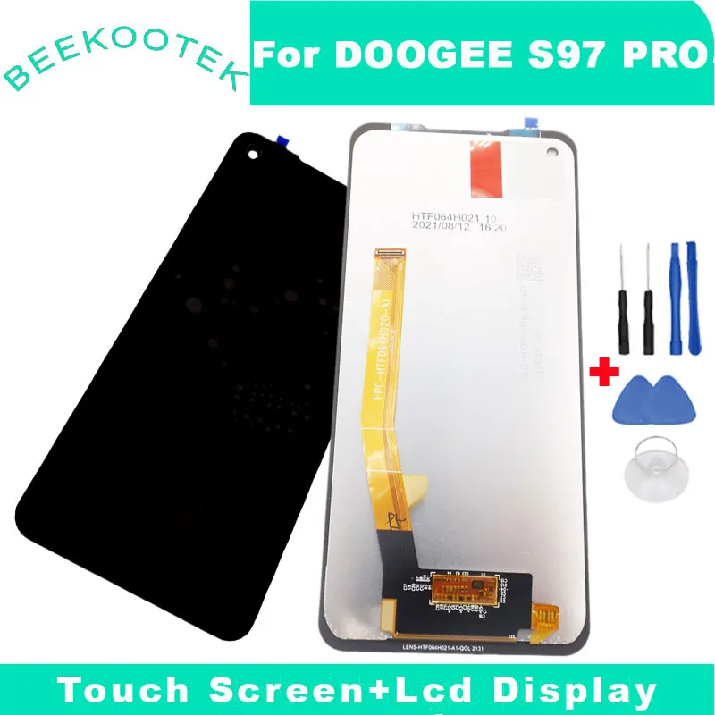 New Original DOOGEE S97 Pro LCD Display+Touch Screen Digitizer Accessories For Doogee S97 Pro Smart Phone
New Original DOOGEE S97 Pro LCD Display+Touch Screen Digitizer Accessories For Doogee S97 Pro Smart Phone