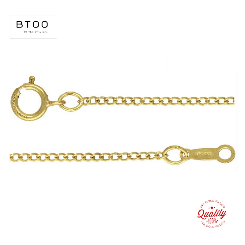 Real 14K Gold Filled Curb Chain Chain Necklace 1.5MM Chain Necklace Gold jewelry Minimalist Gold Filled Women Jewelry
Real 14K Gold Filled Curb Chain Chain Necklace 1.5MM Chain Necklace Gold jewelry Minimalist Gold Filled Women Jewelry