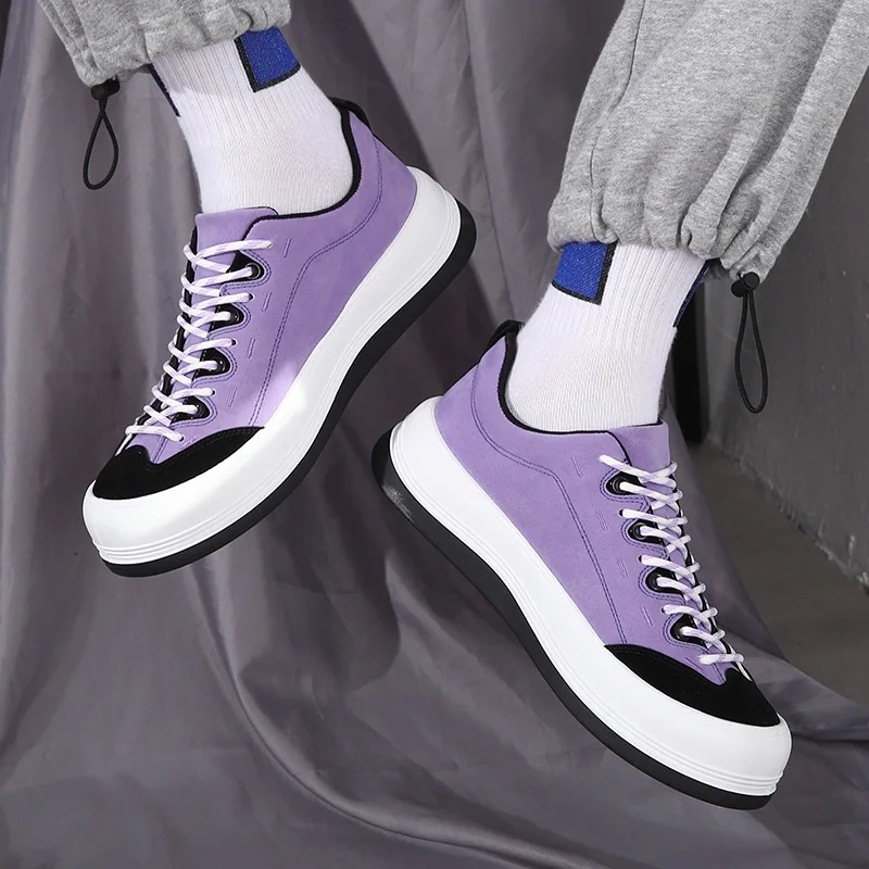 New Style Sneakers Flat Bottom Thick Sole Shoes Big Toe INS Casual Sports Student Men's Shoes Men Shoes Men Fashion Sneakers
New Style Sneakers Flat Bottom Thick Sole Shoes Big Toe INS Casual Sports Student Men's Shoes Men Shoes Men Fashion Sneakers