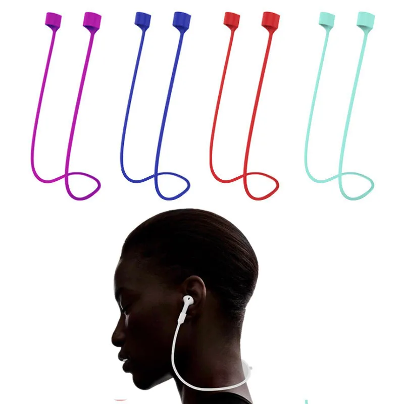 70cm Magnetic Anti Lost Earphone Strap Lanyard Silicone Cable Cord Bluetooth Wireless Headphone Heading Hanging Neck Rope Holder
70cm Magnetic Anti Lost Earphone Strap Lanyard Silicone Cable Cord Bluetooth Wireless Headphone Heading Hanging Neck Rope Holder