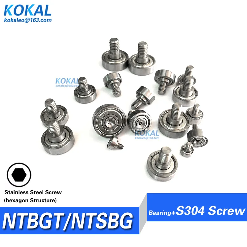 10pcs 608/626/625/624/684/683 External Thread Bearing, M6 Screw, Stainless Steel Bearing, Rolling shaft Wheel NTBG22-8 NTSBG16-5
10pcs 608/626/625/624/684/683 External Thread Bearing, M6 Screw, Stainless Steel Bearing, Rolling shaft Wheel NTBG22-8 NTSBG16-5