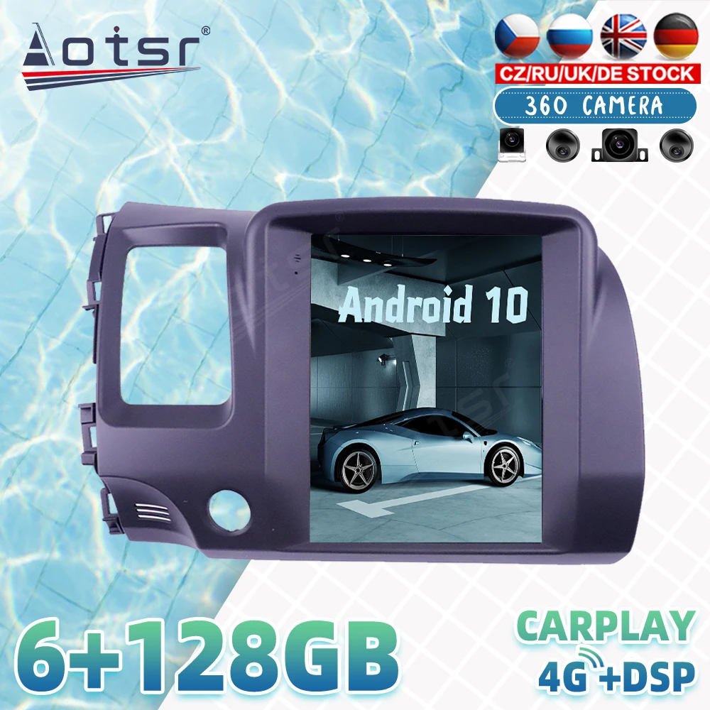 Для Honda Civic 2006 + Tesla style Android автомобильный радиоплеер GPS навигация 360 Камера авто стерео Мультимедиа DSP Carplay 4G LTE
Для Honda Civic 2006 + Tesla style Android автомобильный радиоплеер GPS навигация 360 Камера авто стерео Мультимедиа DSP Carplay 4G LTE