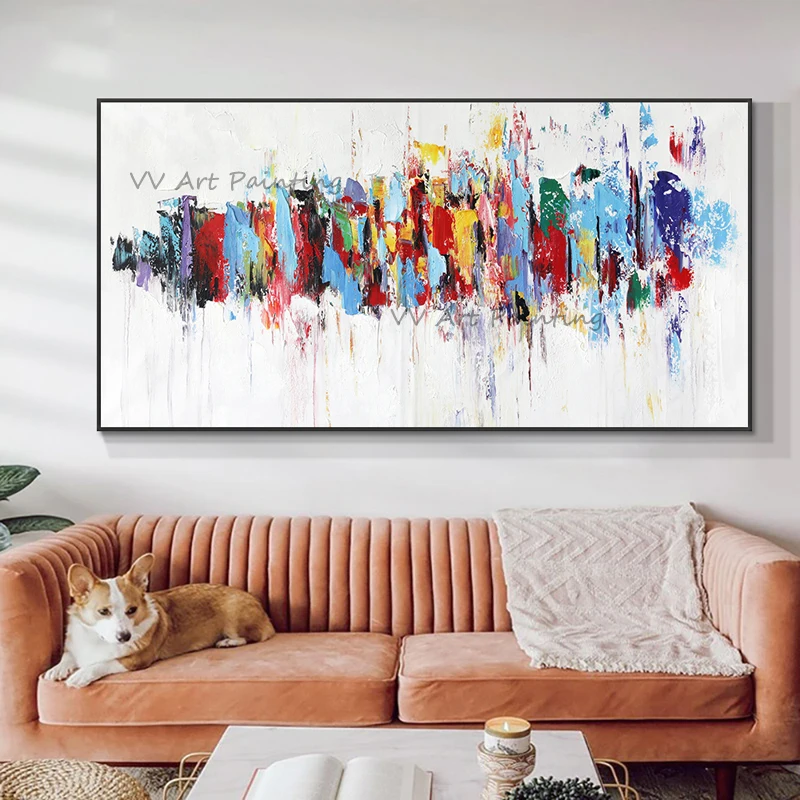 Fashion Wall Picture for Living Room Oil Paintings on Canvas Hand Painted The Color Picture Hotel Decoration Wall Art No Framed
Fashion Wall Picture for Living Room Oil Paintings on Canvas Hand Painted The Color Picture Hotel Decoration Wall Art No Framed