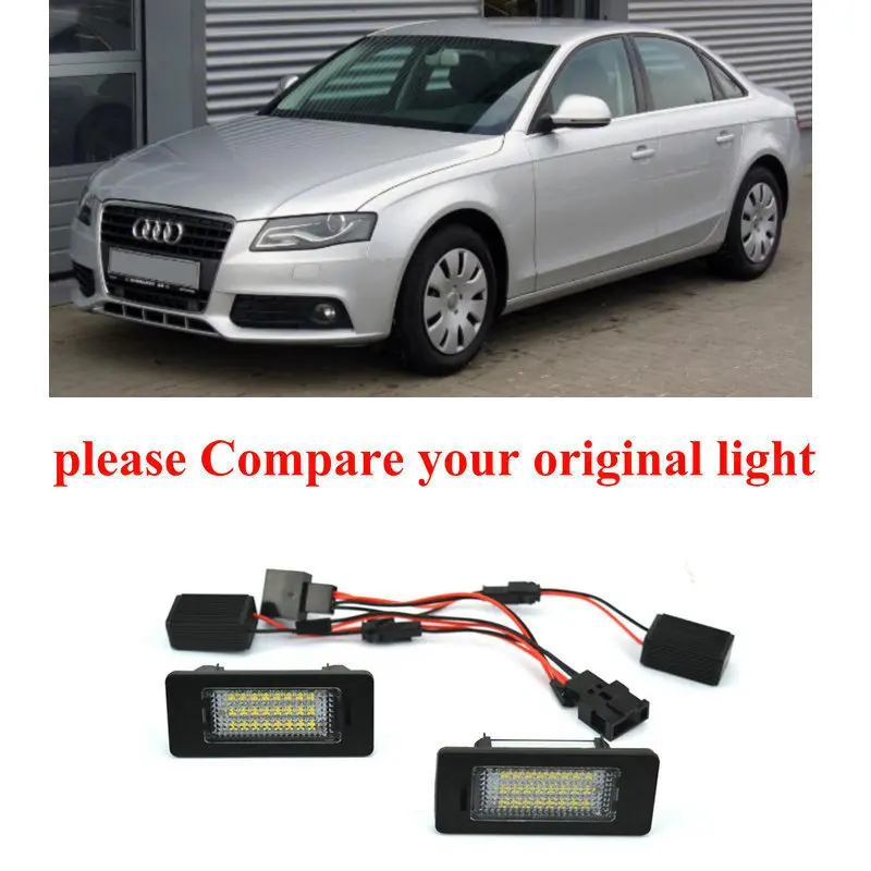 Car Accessories Special Car License Plate Lamp For audi a4 b8 2010 car products canbus error free
Car Accessories Special Car License Plate Lamp For audi a4 b8 2010 car products canbus error free