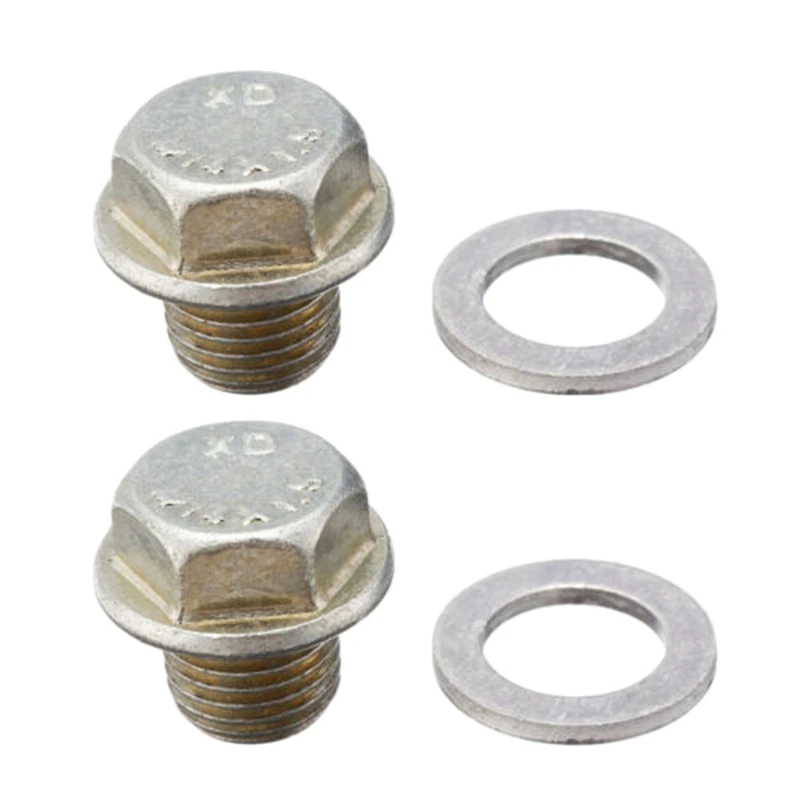 2Pcs Oil Pan Drain Bolt Plug with Washer for Acura Honda Accord Civic 90009-R70-A00
2Pcs Oil Pan Drain Bolt Plug with Washer for Acura Honda Accord Civic 90009-R70-A00