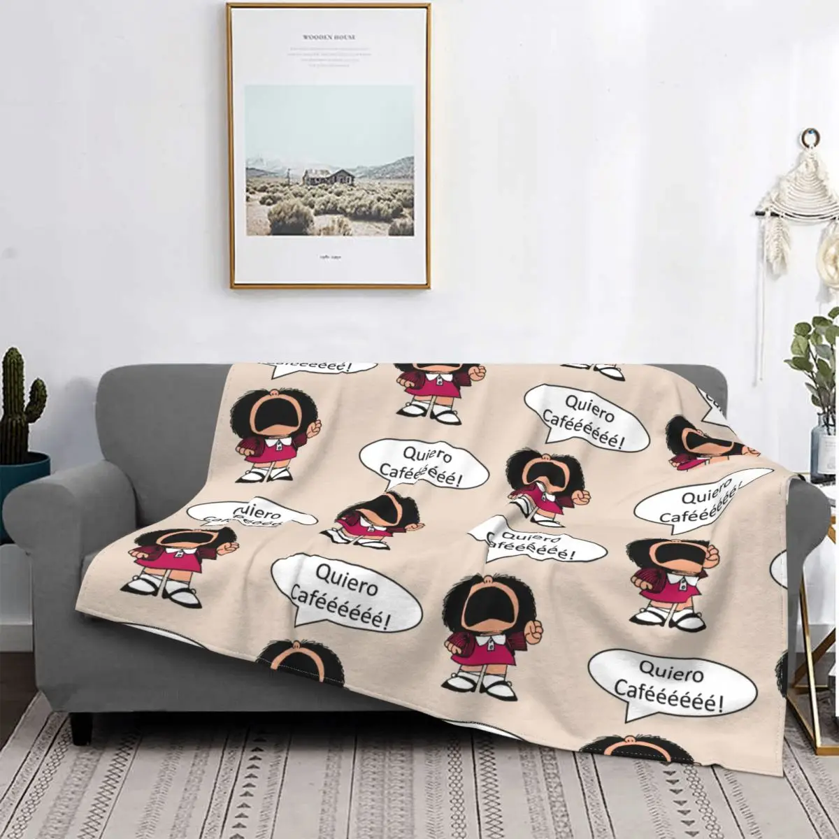 Mafalda Blankets Fleece Decoration Ultra-Soft Throw Blankets for Bedding Bedroom Plush Thin Quilt
Mafalda Blankets Fleece Decoration Ultra-Soft Throw Blankets for Bedding Bedroom Plush Thin Quilt