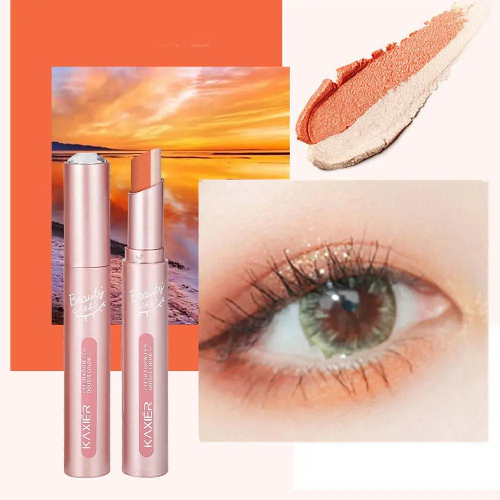 New Gradient Shimmer Double Colors Upgraded Rotation Eyeshadow Stick Glitter Matte
New Gradient Shimmer Double Colors Upgraded Rotation Eyeshadow Stick Glitter Matte