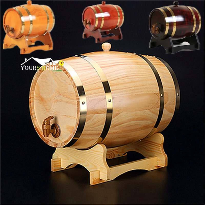 3L Beer Brewing Keg Vintage Wood Oak Timber Wine Barrel For Whiskey Rum Port Decorative Barrel Restaurant Display
3L Beer Brewing Keg Vintage Wood Oak Timber Wine Barrel For Whiskey Rum Port Decorative Barrel Restaurant Display