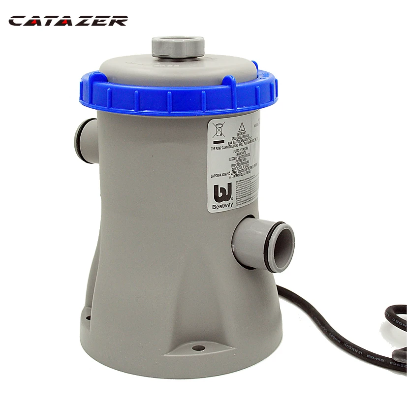 330GAL Water Pump Filter for Home Swimming Pool Cycling Filtration 58381
330GAL Water Pump Filter for Home Swimming Pool Cycling Filtration 58381