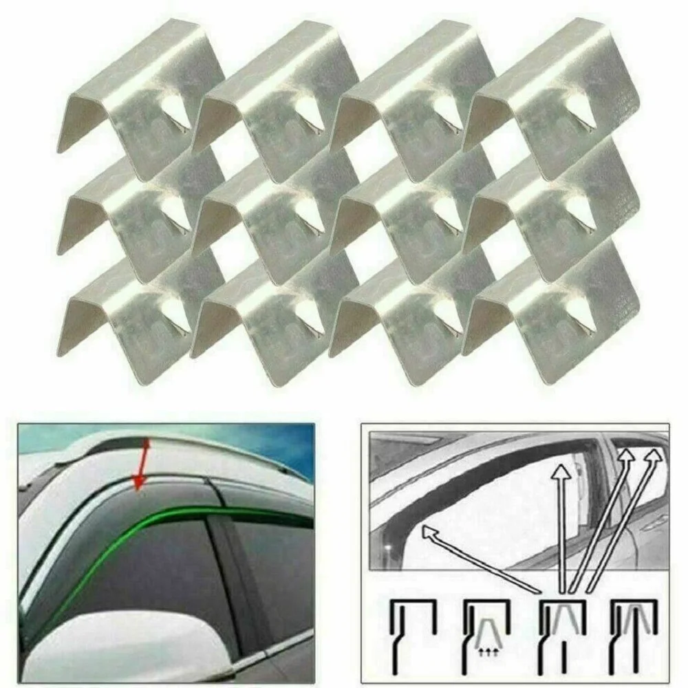 8 шт. для Heko G3 зажим для автомобильного канала, зажимы для дефлектора ветрового дождя, нержавеющая сталь, подходит для Heko G3 Sned Clip, автомобильные аксессуары
8 шт. для Heko G3 зажим для автомобильного канала, зажимы для дефлектора ветрового дождя, нержавеющая сталь, подходит для Heko G3 Sned Clip, автомобильные аксессуары