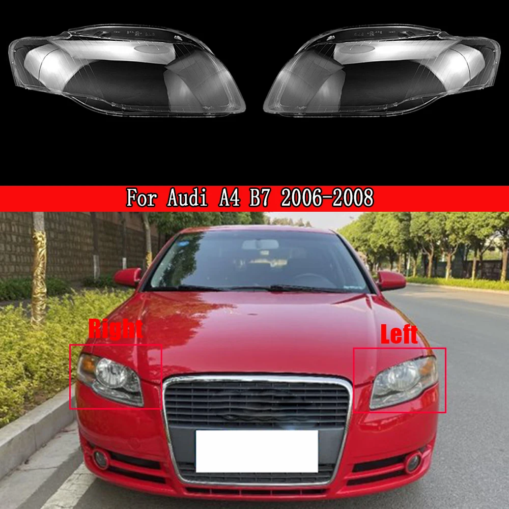 Car Headlight Lens Transparent Car Headlamp Lens Front Auto Shell For Audi A4 B7 2006 2007 2008
Car Headlight Lens Transparent Car Headlamp Lens Front Auto Shell For Audi A4 B7 2006 2007 2008