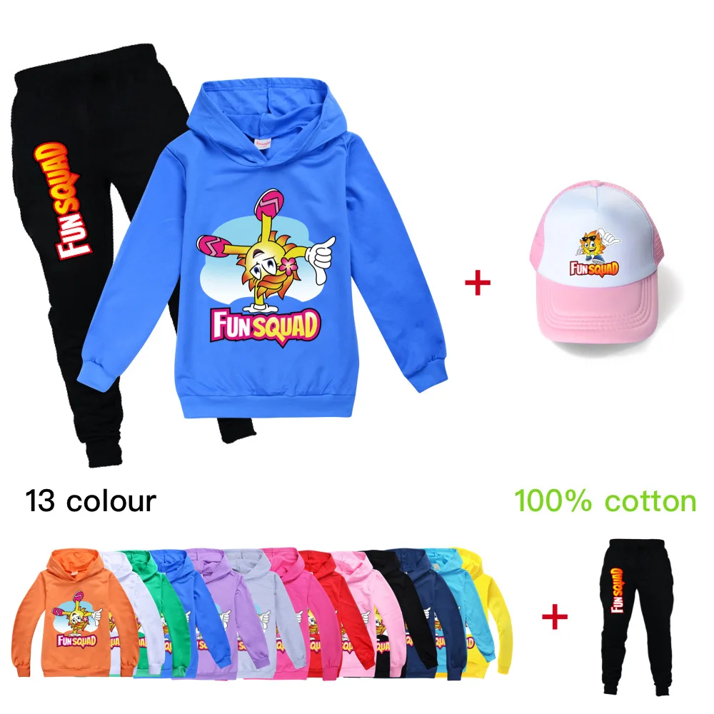 Children Clothes Fun Squad game 3D Print Baby Girls Clothing Boys Cotton Jacket Pants 2Pcs Set Child Sport Casual Costume Kids
Children Clothes Fun Squad game 3D Print Baby Girls Clothing Boys Cotton Jacket Pants 2Pcs Set Child Sport Casual Costume Kids