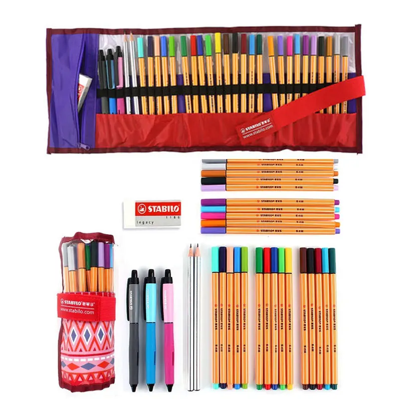 Stabilo 88 Point Art Markers Fineliner 0.4 mm Fiber Pen 25 Color Set Gel Fine Point Pen Stationery For Paiting Sketching Writing
Stabilo 88 Point Art Markers Fineliner 0.4 mm Fiber Pen 25 Color Set Gel Fine Point Pen Stationery For Paiting Sketching Writing