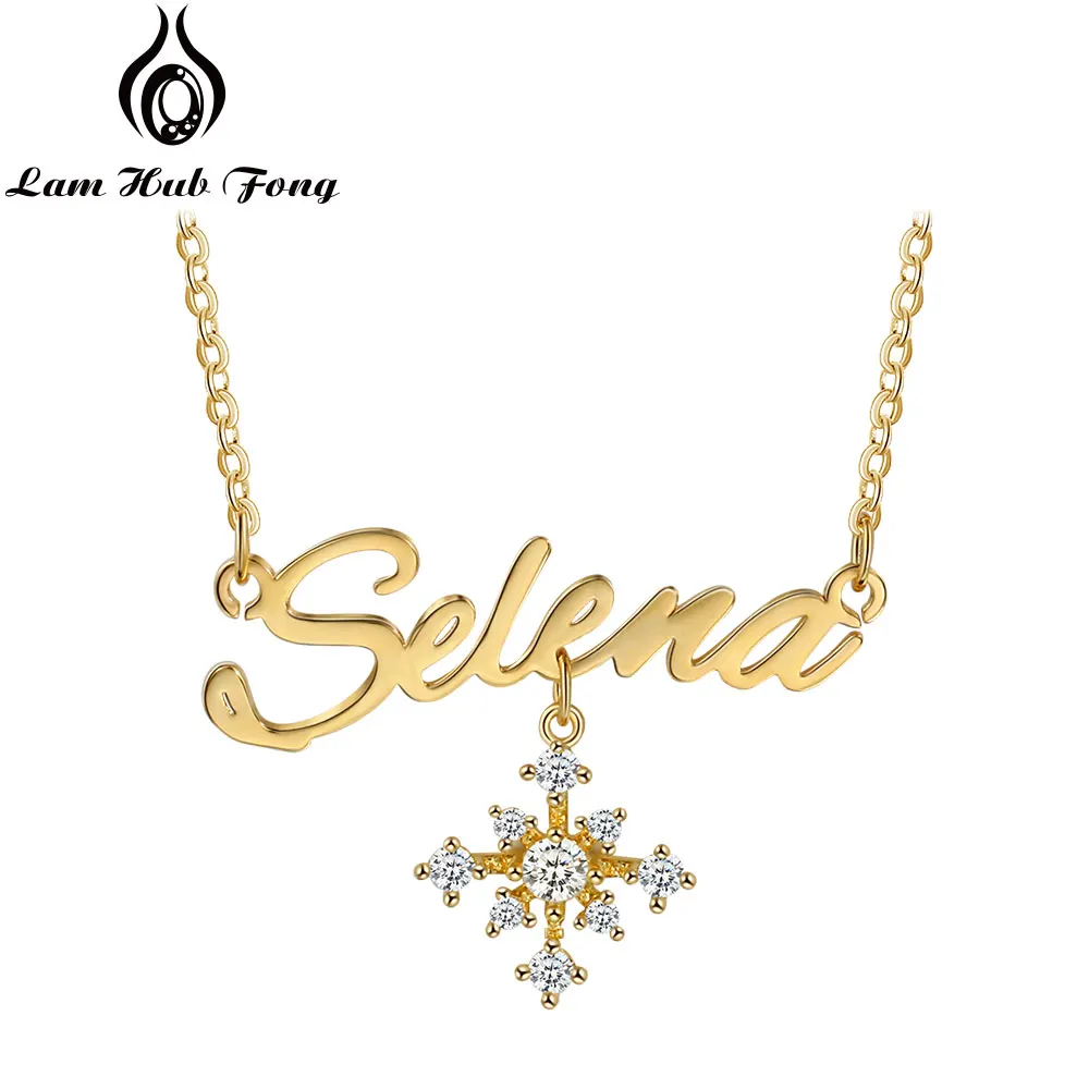 Fashion Snowflake Pendant Necklace Customized Name Christmas Party Cute Gift Accessories for Women
Fashion Snowflake Pendant Necklace Customized Name Christmas Party Cute Gift Accessories for Women
