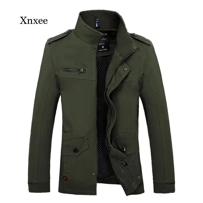 Winter Men's Casual Jacket In Fashion Solid Color Zipper Youth Mid-Length Korean Style Slim Coat
Winter Men's Casual Jacket In Fashion Solid Color Zipper Youth Mid-Length Korean Style Slim Coat