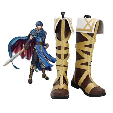 Fire Emblem Marth Cosplay Boots Customized Leather Shoes for Unisex Comic-Con Cosplay Accessories Halloween Party Shoes
Fire Emblem Marth Cosplay Boots Customized Leather Shoes for Unisex Comic-Con Cosplay Accessories Halloween Party Shoes