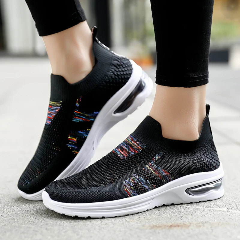 Zapatillas de deporte Для женщин кроссовки здоровой ходьбы; Женская спортивная обувь из сетчатого материала спортивные Для женщин бег подарок матери светильник Туфли без каблуков размеры 36–41
Zapatillas de deporte Для женщин кроссовки здоровой ходьбы; Женская спортивная обувь из сетчатого материала спортивные Для женщин бег подарок матери светильник Туфли без каблуков размеры 36–41