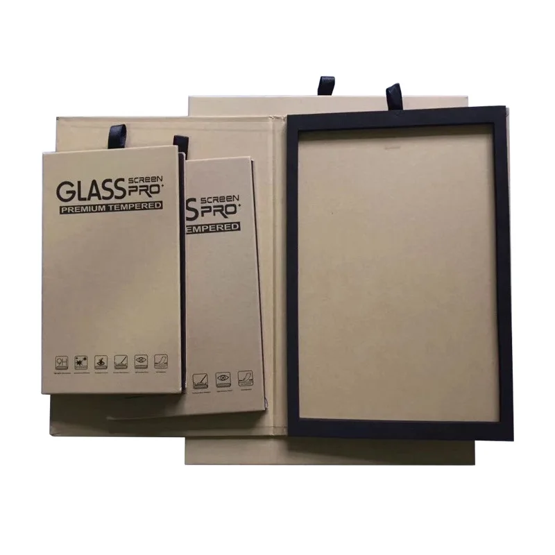 Custom Design Factory Price Kraft Paper Packaging Box for Phone Pad 234 Air Pro Tablet Screen Protector Tempered Glass AS297
Custom Design Factory Price Kraft Paper Packaging Box for Phone Pad 234 Air Pro Tablet Screen Protector Tempered Glass AS297