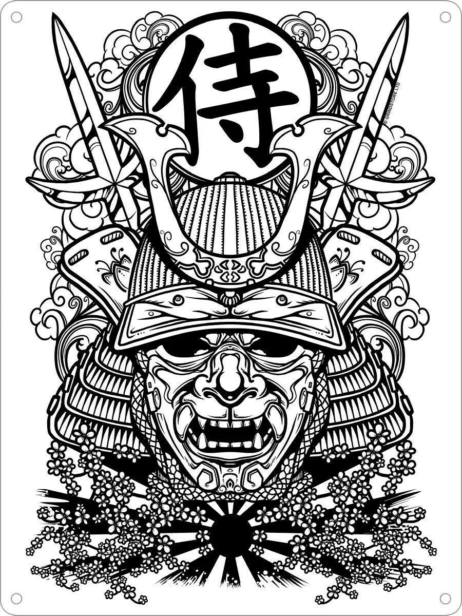 Unorthodox Collective Mini Edo Warrior Mask White Retro Wall Home Bar Pub Vintage Cafe Decor, 8x12 Inch
Unorthodox Collective Mini Edo Warrior Mask White Retro Wall Home Bar Pub Vintage Cafe Decor, 8x12 Inch