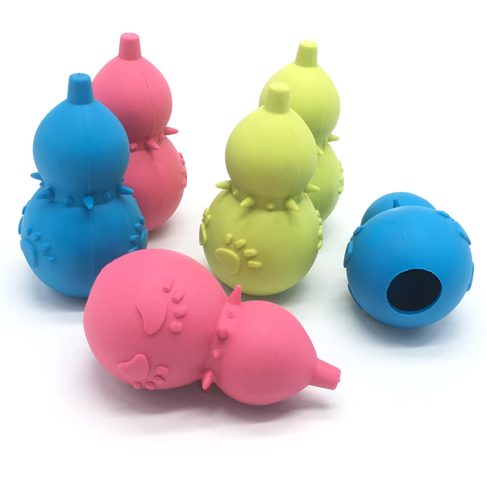 Gourd Balls Pet Dog Toy Interactive Rubber Pet Dog Cat Puppy Chew Toys Ball Teeth Chew Toys Tooth Cleaning Food Ball
Gourd Balls Pet Dog Toy Interactive Rubber Pet Dog Cat Puppy Chew Toys Ball Teeth Chew Toys Tooth Cleaning Food Ball