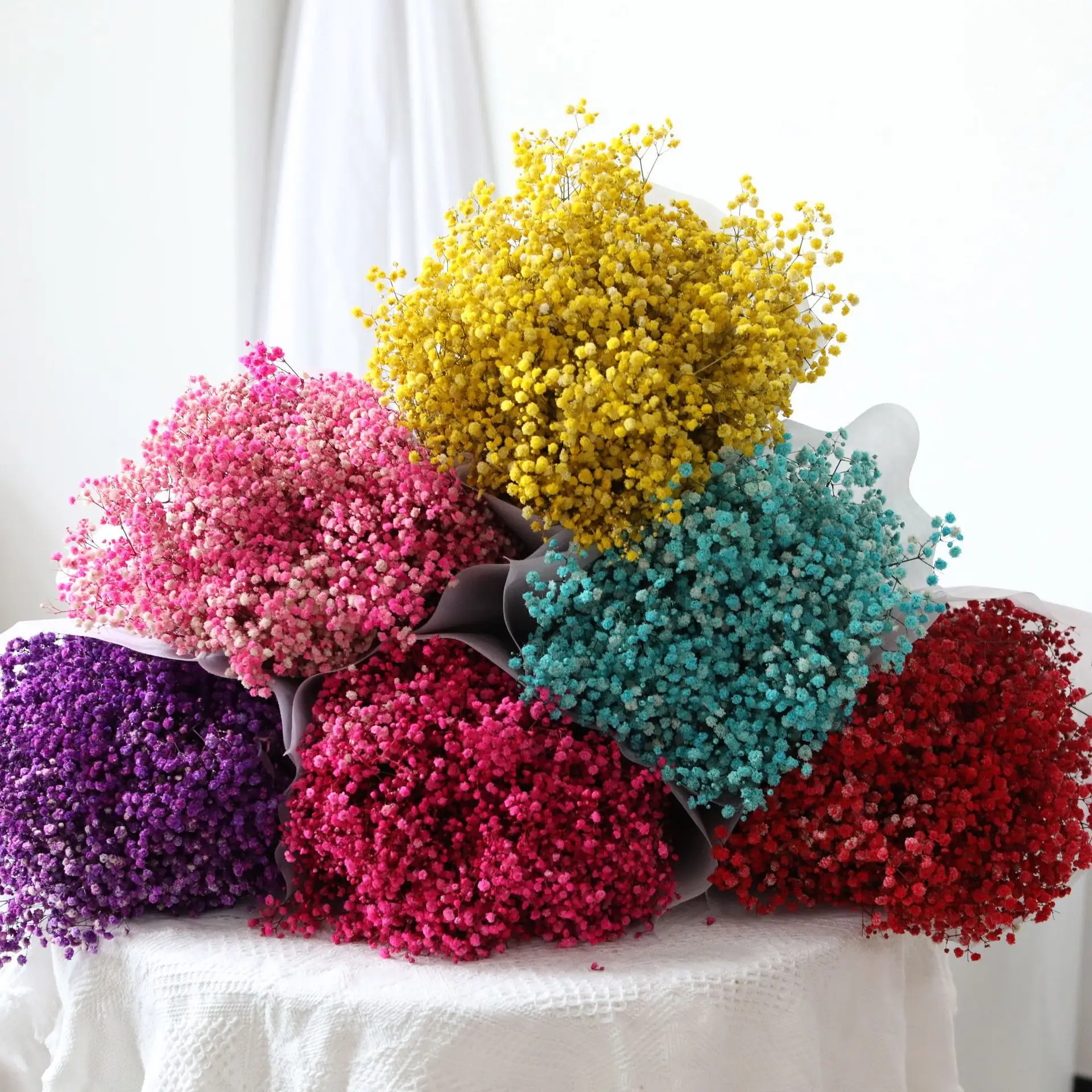 Natural Fresh Dried Preserved Flowers Gypsophila Paniculata Baby's Breath Flower Bouquets Gift For Wedding Decoration Christmas
Natural Fresh Dried Preserved Flowers Gypsophila Paniculata Baby's Breath Flower Bouquets Gift For Wedding Decoration Christmas