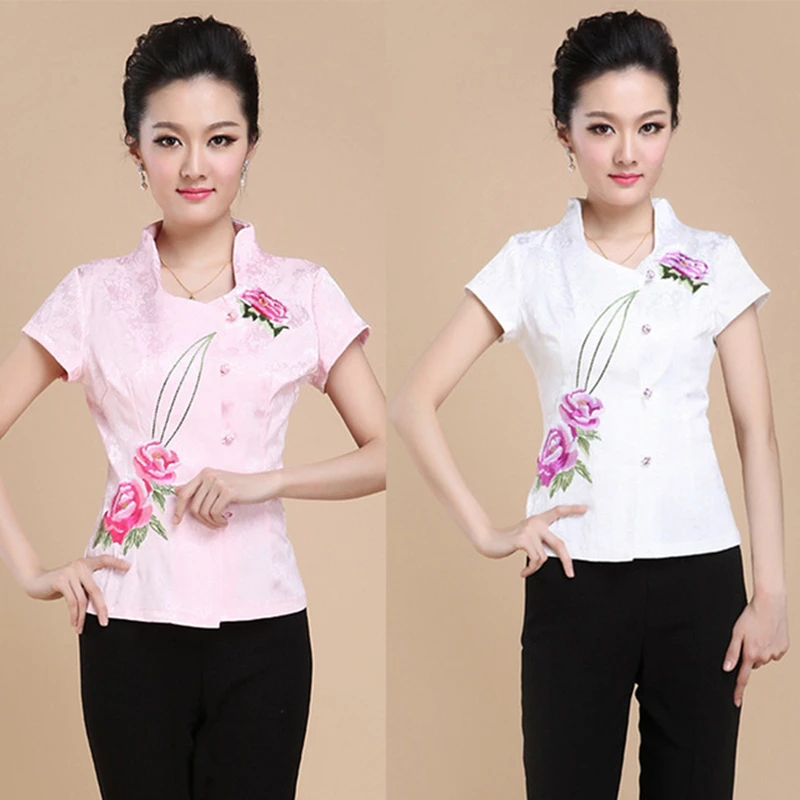 Middle-aged and4XL Plus Size Woman top Chinese Traditional women Clothing for women Elegant Shirts Ancient Chinese Cheongsam Qip
Middle-aged and4XL Plus Size Woman top Chinese Traditional women Clothing for women Elegant Shirts Ancient Chinese Cheongsam Qip