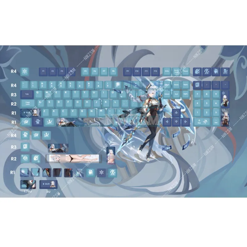 Genshin Impact shenhe cosplay Keycaps Game Character shenhe Decoration Fans Otaku Game Player Cosplay Props Gifts Fashion
Genshin Impact shenhe cosplay Keycaps Game Character shenhe Decoration Fans Otaku Game Player Cosplay Props Gifts Fashion